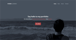 Desktop Screenshot of piersolenski.com